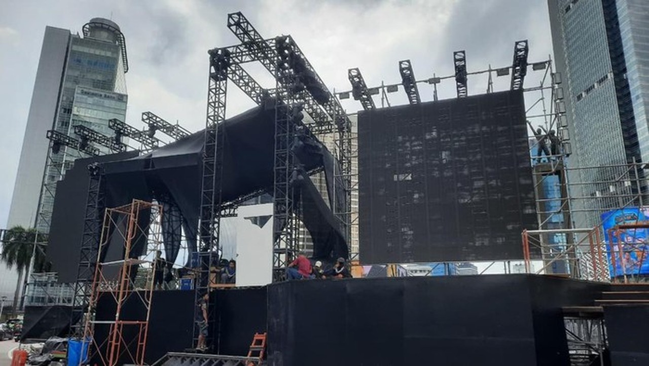 Jakarta Siapkan 8 Panggung Perayaan Malam Tahun Baru 2026, Jalan Ditutup Situasional