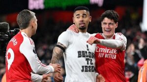 Arsenal Puncaki Klasemen Premier League 2025, Gabriel Jesus Puji Mentalitas Tim
