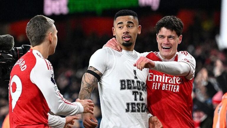 Arsenal Puncaki Klasemen Premier League 2025, Gabriel Jesus Puji Mentalitas Tim