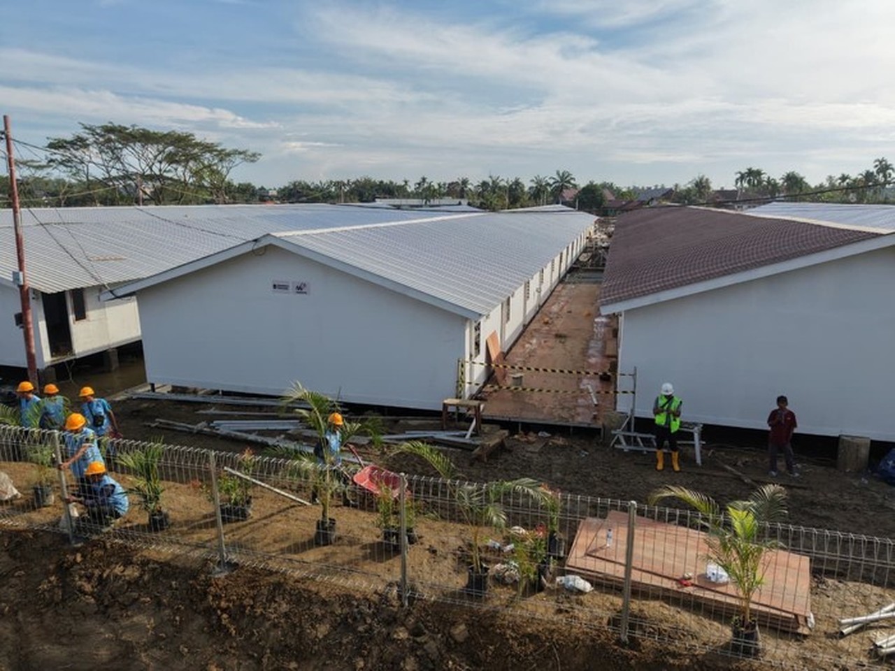 Waskita Karya Tancap Gas Bangun 80 Huntara di Aceh dalam 6 Hari Pascabencana