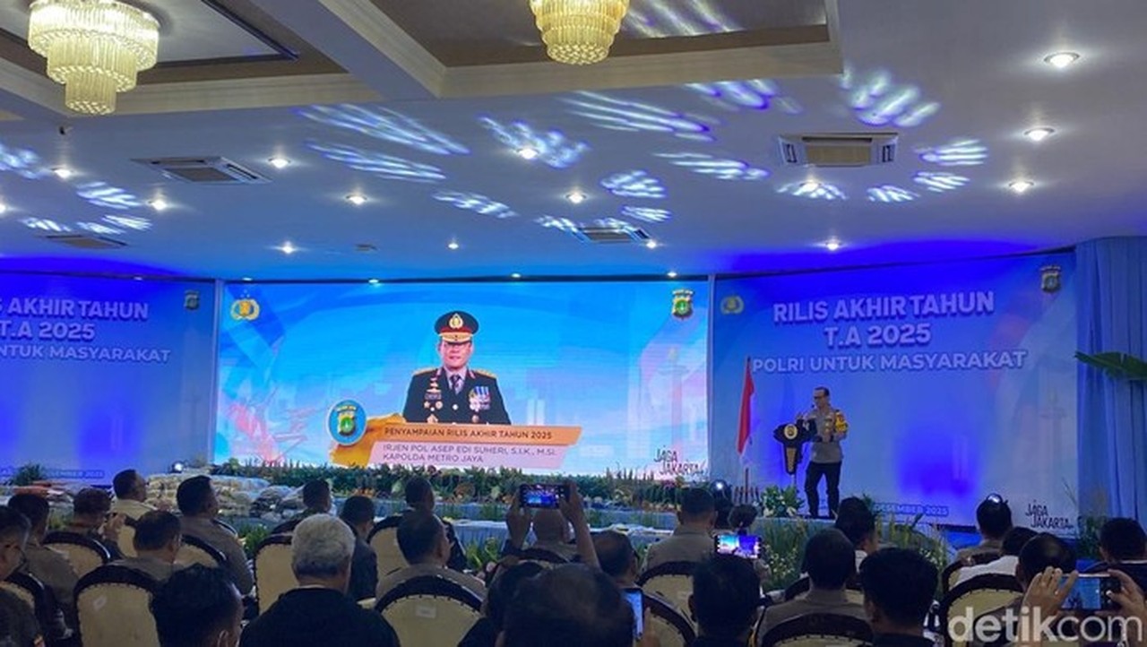 Kaleidoskop Akhir Tahun 2025: Polda Metro Jaya Ungkap Ratusan Kasus, Dukung Indonesia Emas 2045