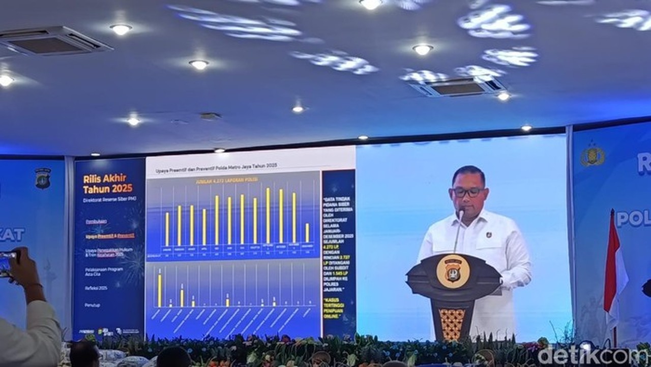 Polda Metro Jaya Ungkap 4.272 Laporan Kejahatan Siber, Rp 352 Miliar Dana Korban Berhasil Dikembalikan Polda Metro Jaya Ungkap 4.272 Laporan Kejahatan Siber, Rp 352 Miliar Dana Korban Berhasil Dikembalikan