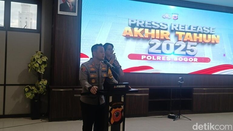 Polres Bogor Ungkap 1.056 Kasus Kriminal Sepanjang 2025, Pencurian Dominasi Laporan