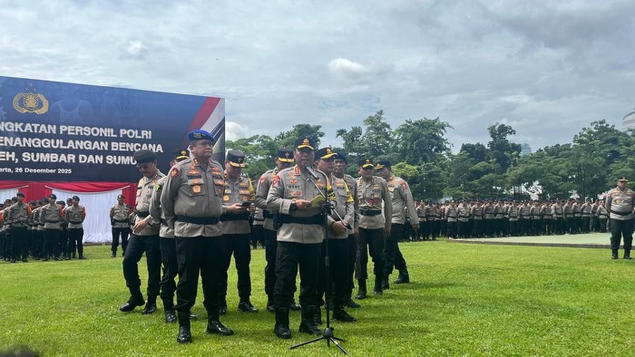 Polri Targetkan 300 Sumur Bor Baru untuk Atasi Krisis Air Bersih Korban Bencana Sumatera