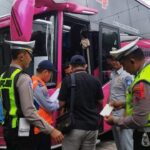 Polda Jateng Gelar Ramp Check Kendaraan Wisata Tawangmangu Antisipasi Kecelakaan