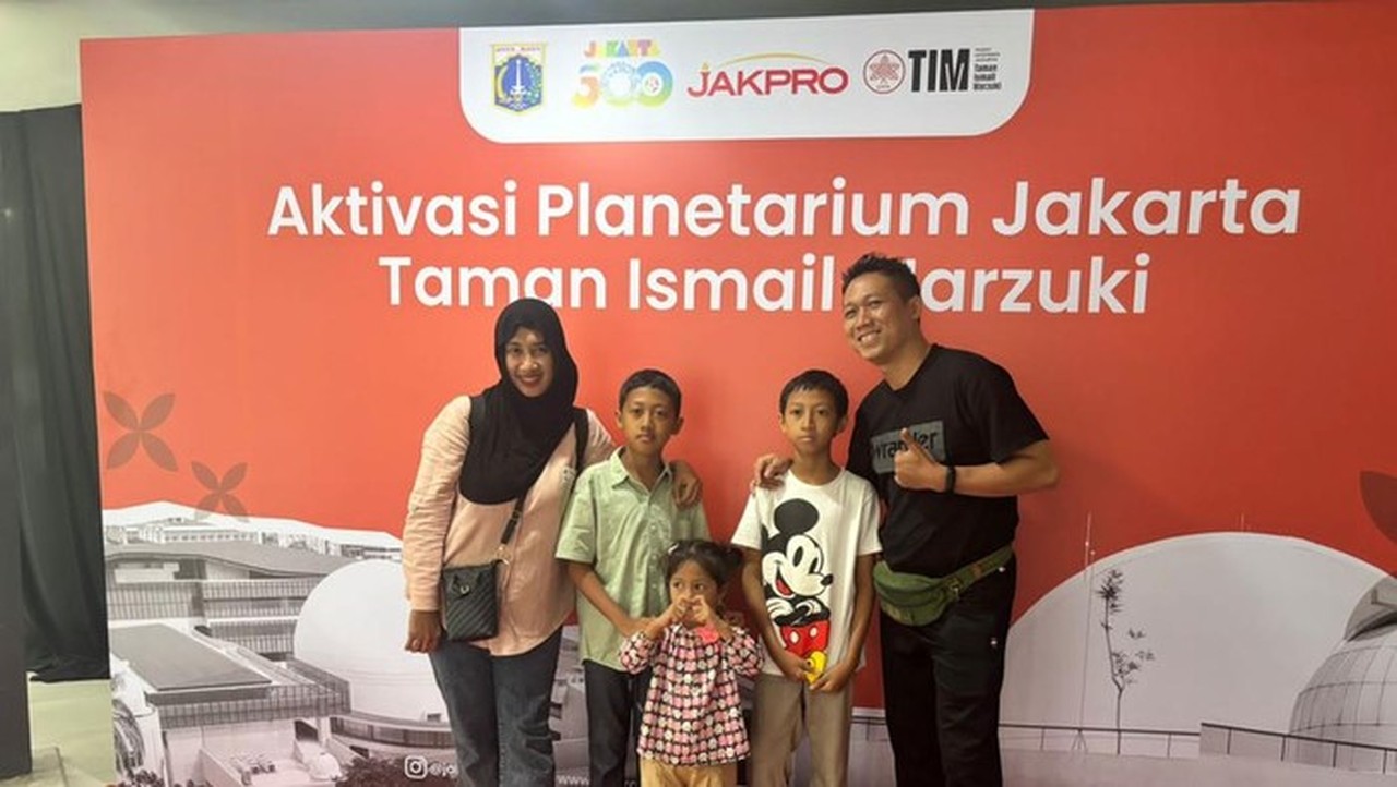 Planetarium TIM Dibuka Kembali, Warga Antusias Jelajahi Tata Surya dan Luar Angkasa