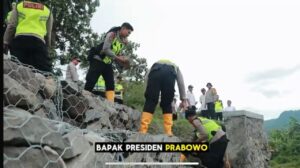 Polres Klaten Bangun Jembatan Guna Permudah Akses Warga, Ikuti Arahan Presiden Prabowo