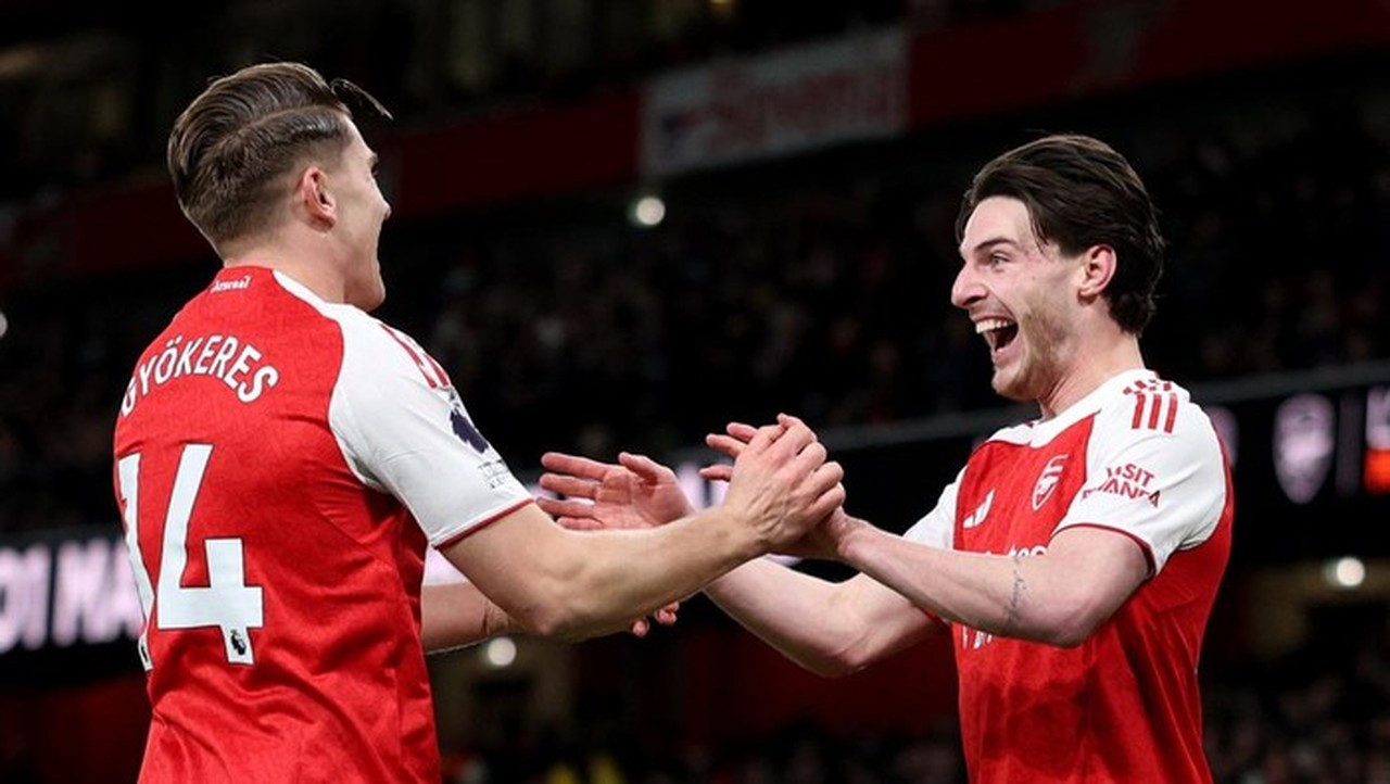 Arsenal Rebut Puncak Klasemen Liga Inggris Usai Kalahkan Brighton 2-1