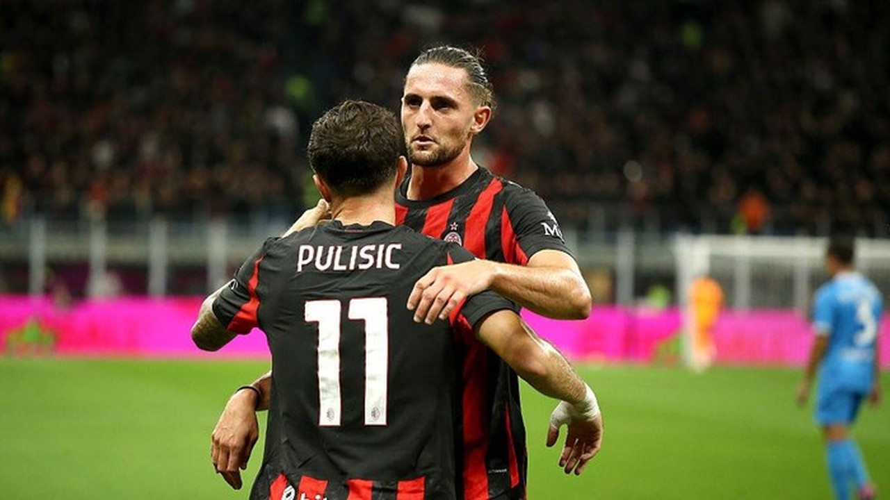AC Milan Bidik Empat Besar, Rabiot Incar Lebih dari Sekadar Liga Champions