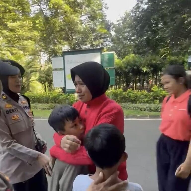 Polresta Bogor Respons Cepat, Anak Hilang di Kebun Raya Bogor Akhirnya Bertemu Ibu