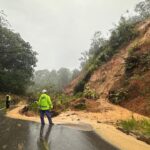 Tebing Longsor di Tapanuli Utara Tutup Akses Jalan Lintas Tarutung-Tapteng