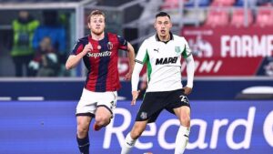 Jay Idzes Pimpin Pertahanan Sassuolo Tahan Imbang Bologna 1-1 di Serie A