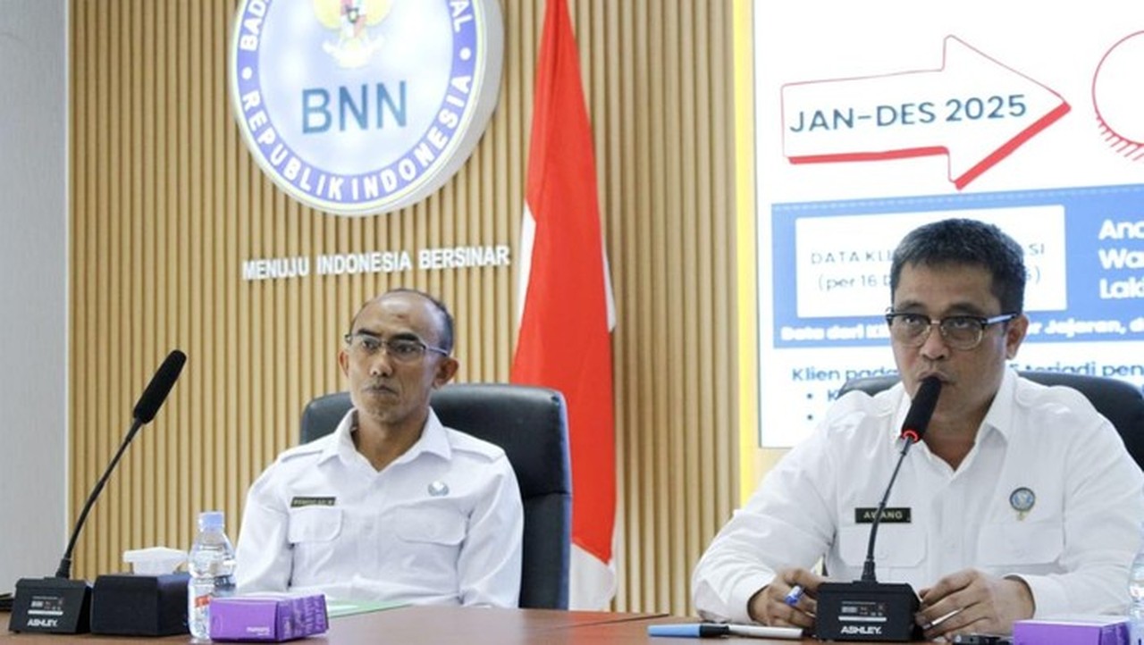 BNNP DKI Catat 8.865 Pengguna Narkoba Direhabilitasi Sepanjang 2025, Naik 24,21% BNNP DKI Catat 8.865 Pengguna Narkoba Direhabilitasi Sepanjang 2025, Naik 24,21%