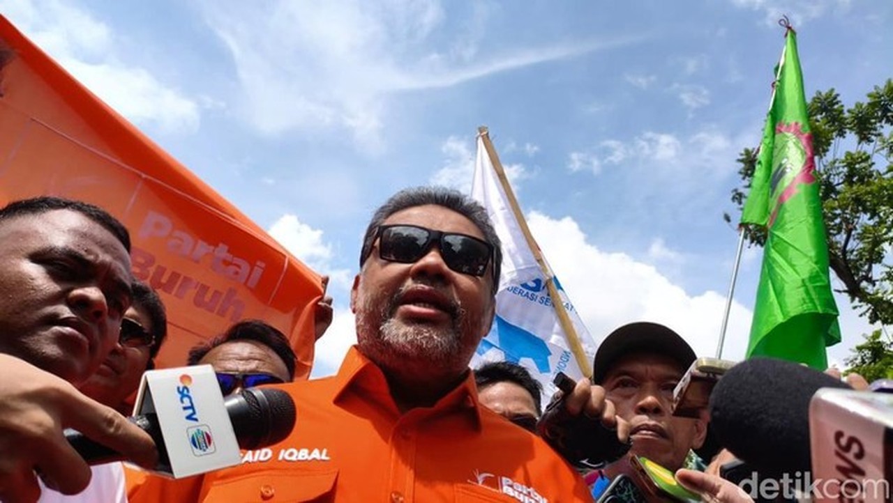Said Iqbal Akui Jumlah Massa Buruh Sedikit, Tunggu Respons Negosiasi Pemerintah