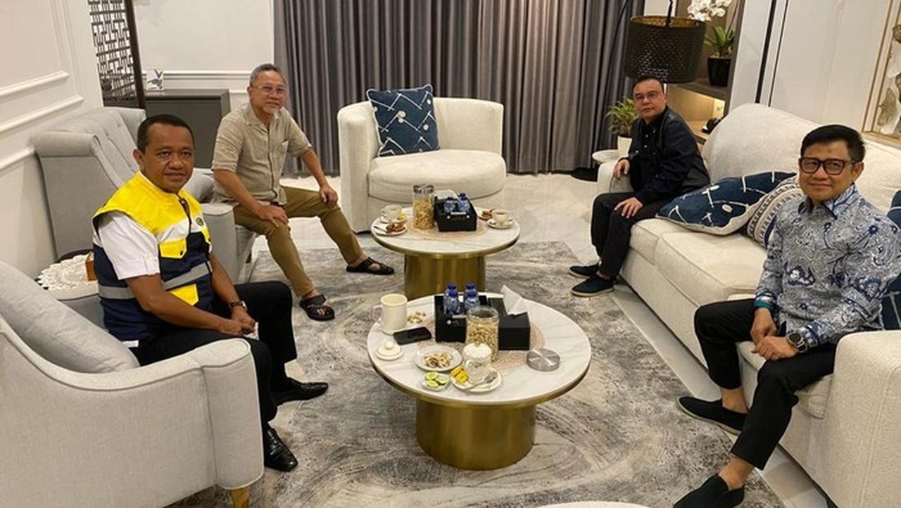 Elite Partai Politik Berkumpul: Dasco, Zulhas, Bahlil, dan Cak Imin Gelar Silaturahmi Santai