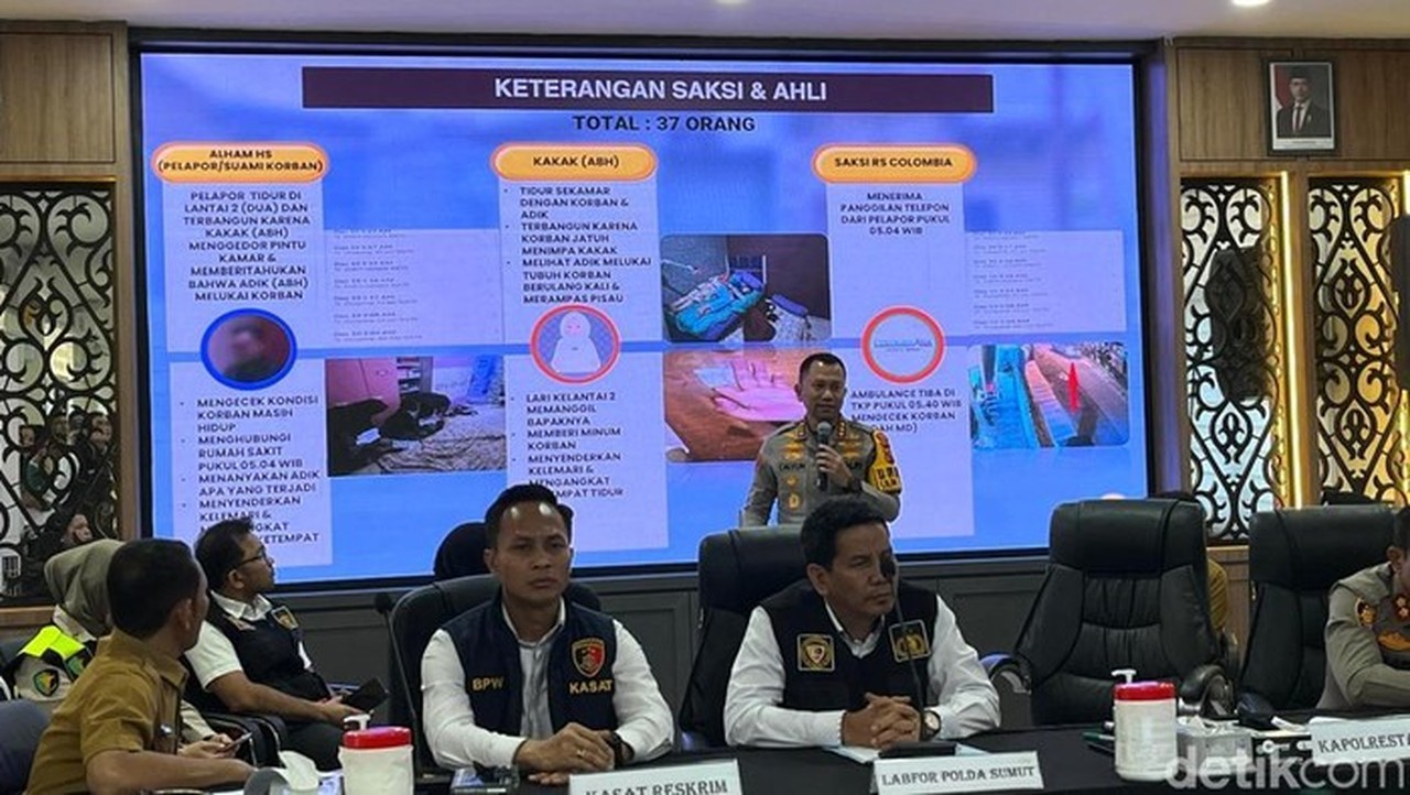 Labfor Tak Temukan DNA Ayah di TKP Pembunuhan Ibu di Medan, DNA Kakak Ditemukan