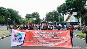 Buruh Gelar Aksi Dua Hari Tolak UMP DKI Jakarta 2026, Ini Alasannya