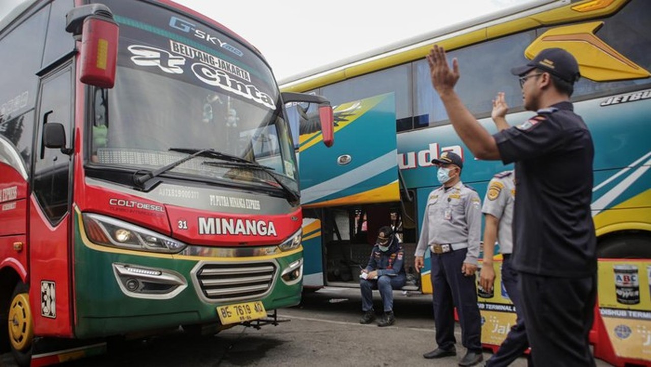 Dishub DKI Jakarta: 1.126 Bus Diperiksa, 368 Sopir Jalani Tes Kesehatan Jelang Nataru