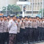 Ribuan Buruh Demo Tolak UMP DKI 2026 di Monas, 2.617 Personel Gabungan Disiagakan