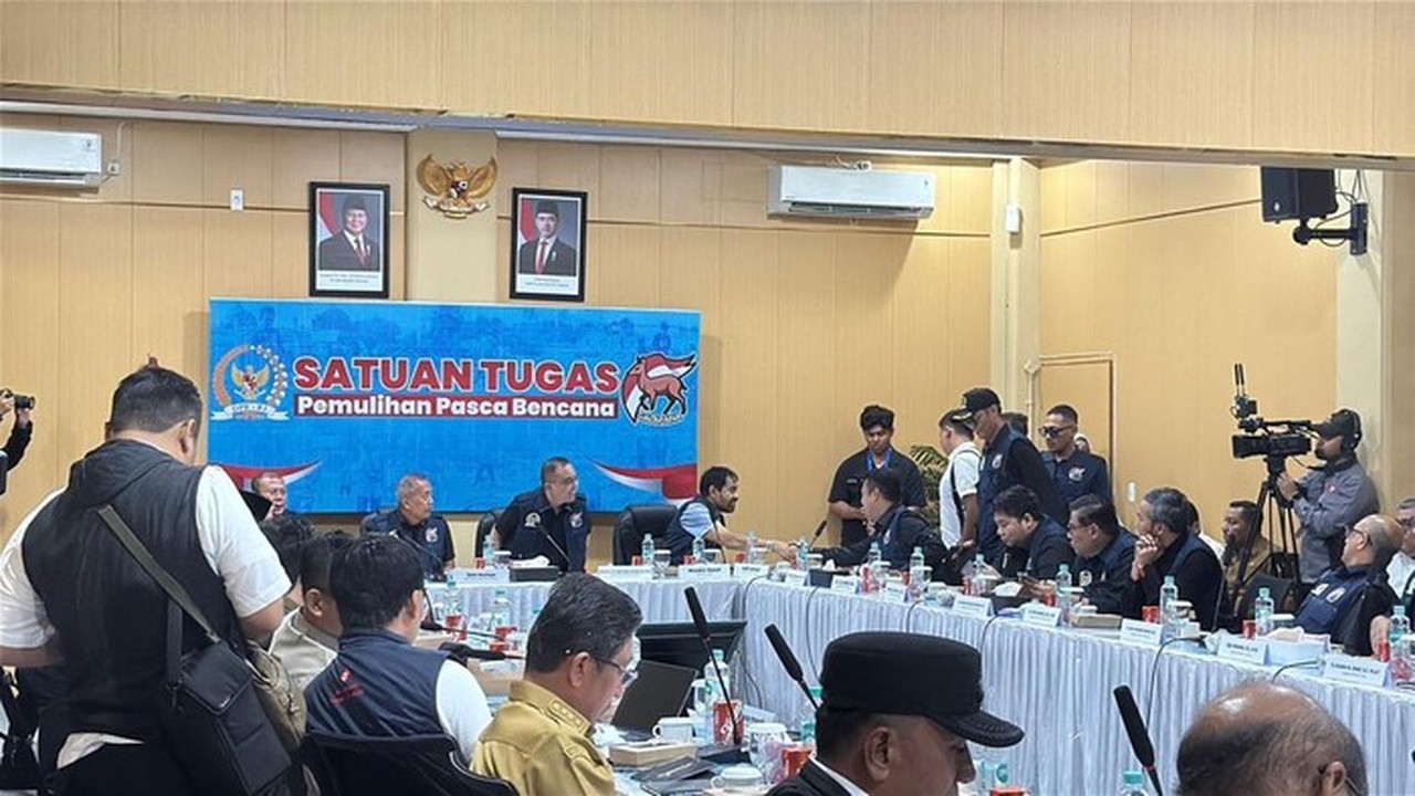 Dasco Pimpin Rapat Penanganan Bencana Aceh Bersama Mualem, Purbaya, Hingga Tito Karnavian Dasco Pimpin Rapat Penanganan Bencana Aceh Bersama Mualem, Purbaya, Hingga Tito Karnavian