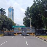 Demo Tolak UMP DKI 2026, Jalan Medan Merdeka Selatan Jakarta Pusat Ditutup Sebagian