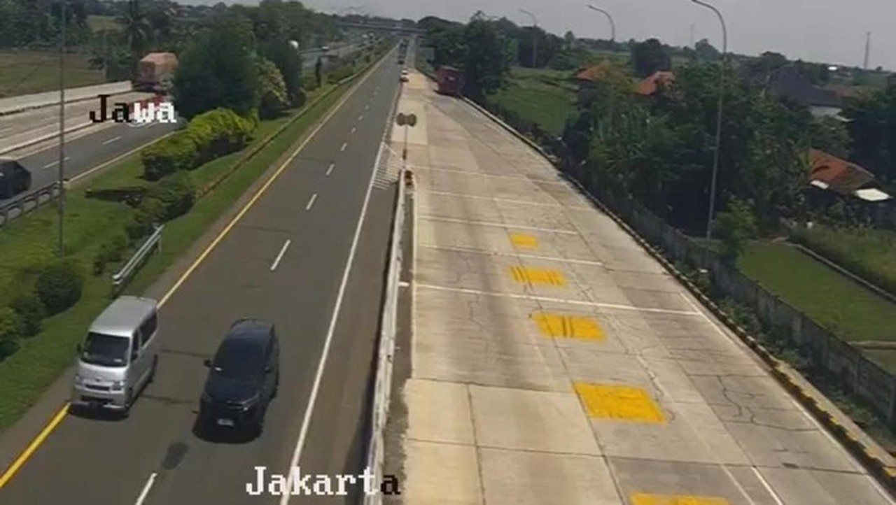 Update Lalu Lintas Tol H+1 Natal: Jagorawi Lancar, Kepadatan Terjadi di Tol Dalam Kota