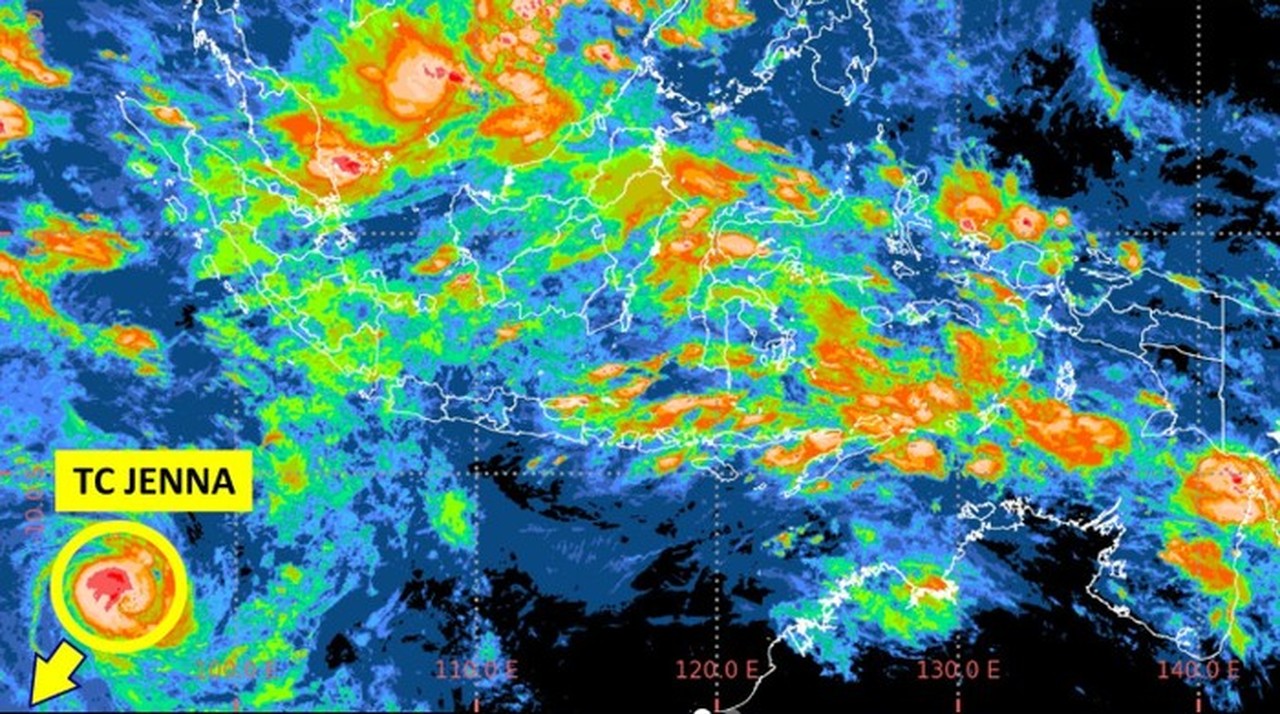 Siklon Tropis Jenna Terbentuk di Samudra Hindia, Waspadai Gelombang Tinggi di Perairan Ini