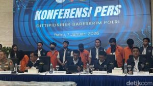 Bareskrim Polri Ungkap 21 Situs Judi Online, Sita Rp 59 Miliar dan Tangkap 5 Tersangka