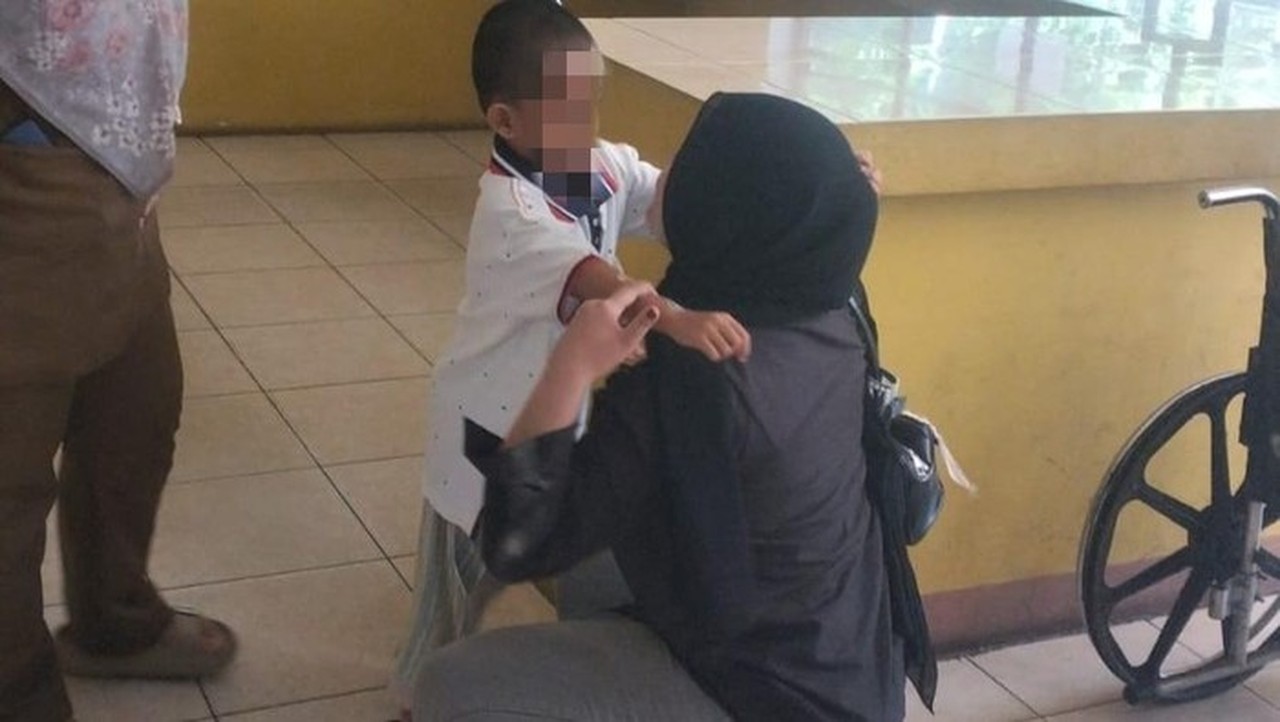 Bocah 6 Tahun yang Ditelantarkan Ayah di Kebayoran Lama Akhirnya Bertemu Ibu