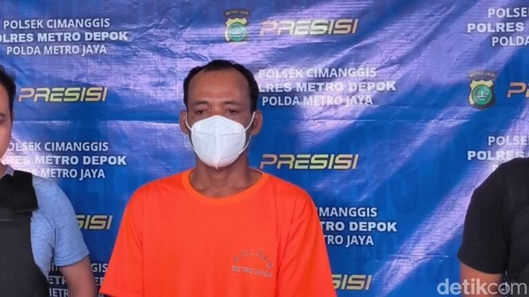 Pelaku Penusukan Maut di Depok Diringkus Polisi, Kini Kenakan Baju Tahanan