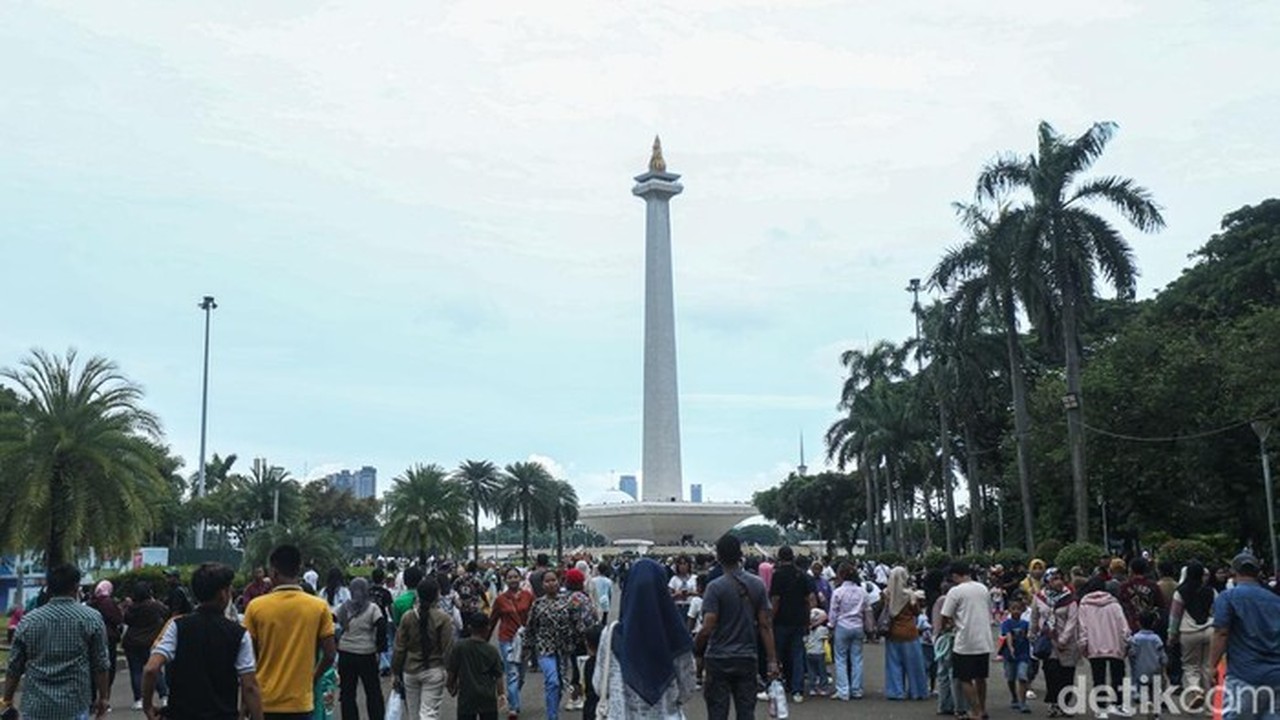 72.363 Pengunjung Serbu Monas Saat Libur Tahun Baru 2026, Melonjak Dibanding Tahun Lalu