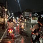 Brimob Polda Metro Patroli Malam di Jaktim, Sita Sajam dan Bubarkan Konvoi Remaja