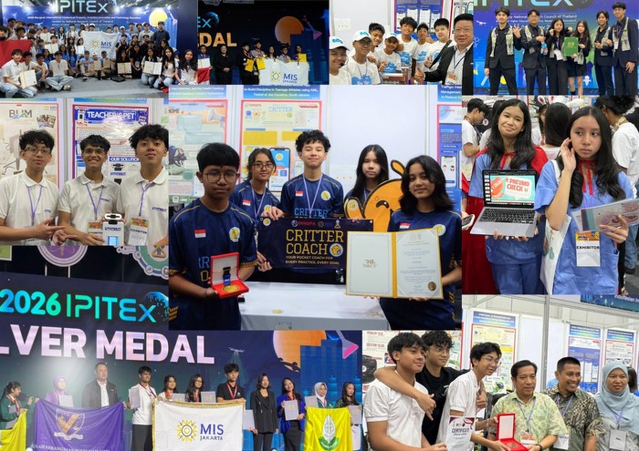 Siswa Mentari Intercultural School Jakarta Borong Medali Emas di Ajang Inovasi Internasional IPITEx 2026 Siswa Mentari Intercultural School Jakarta Borong Medali Emas di Ajang Inovasi Internasional IPITEx 2026