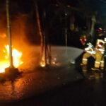 Pom Bensin Mini di Bogor Terbakar Hebat Saat Pemilik Mengisi Bahan Bakar