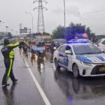 Banjir di Jembatan Tiga Jakut, Pengendara Motor Dialihkan ke Tol Sunter dan Jembatan Tiga Satu