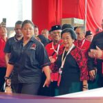 Megawati Hadiri Penutupan Rakernas PDIP di Ancol Didampingi Cucu Puan Maharani