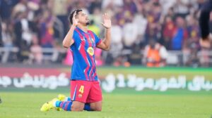 Ronald Araujo: Perjalanan Spiritual Pulihkan Mental, Kembali Kuat Angkat Trofi Piala Super Spanyol