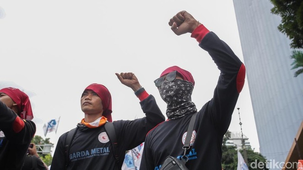 Demo Buruh Hari Ini: 685 Personel Gabungan Dikerahkan Amankan Aksi di Depan DPR dan Kemnaker