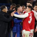 Drama Senggol Leher Fernandez-Zubimendi Warnai Kemenangan Arsenal atas Chelsea di Semifinal Piala Liga