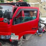 Bhayangkari di Depok Korbankan Fortuner untuk Selamatkan Pengendara Motor dari Truk Mundur
