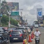 Long Weekend, 12.800 Kendaraan Memadati Jalur Puncak Bogor Siang Ini