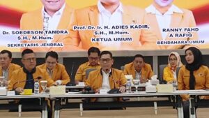 Adies Kadir Umumkan Susunan Pengurus MKGR 2025-2030, 250 Kader Siap Mengabdi