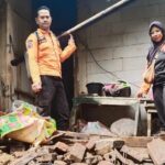 Tanah Bergerak di Rumpin Bogor Akibat Hujan Deras, Dapur Rumah Warga Ambruk