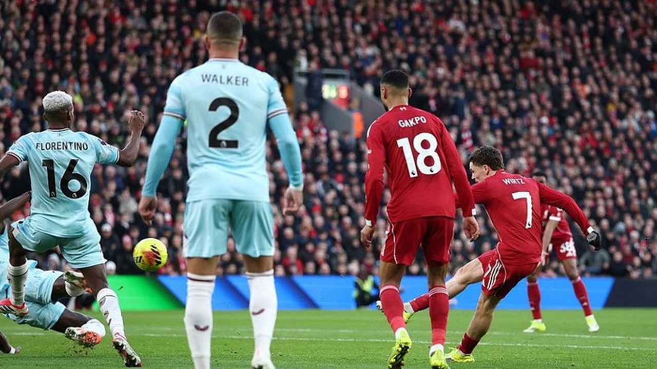Gol Tunggal Wirtz Bawa Liverpool Ungguli Burnley 1-0 di Anfield