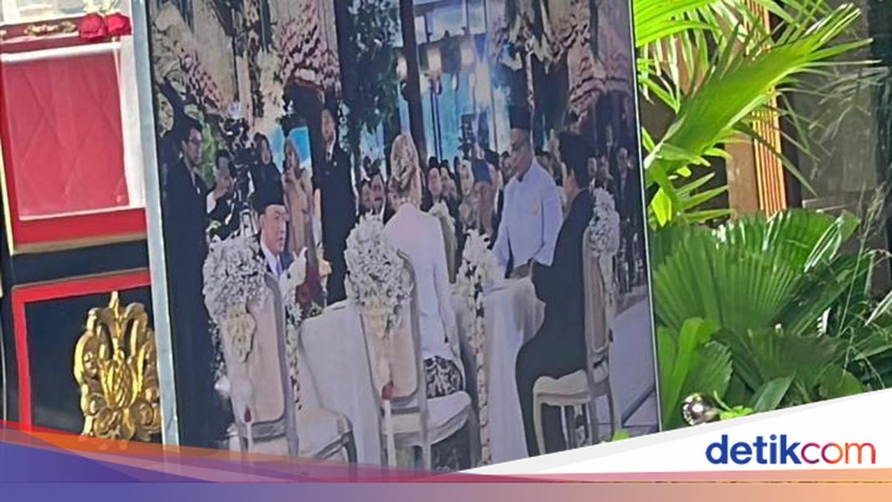 Prabowo dan Jokowi Kompak Jadi Saksi Nikah Sekpri Presiden di TMII