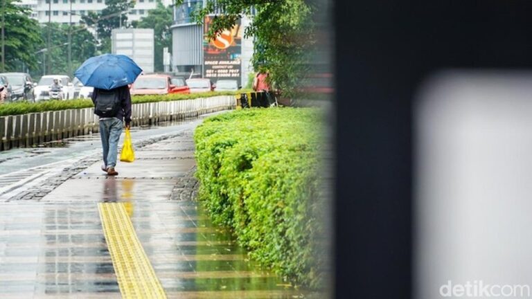BMKG Prediksi Jabodetabek Diguyur Hujan Ringan hingga Sedang pada Senin, 19 Januari 2026