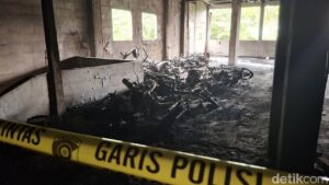 Alarm Motor Berbunyi Tiga Kali Sebelum 19 Motor Terbakar di Bogor
