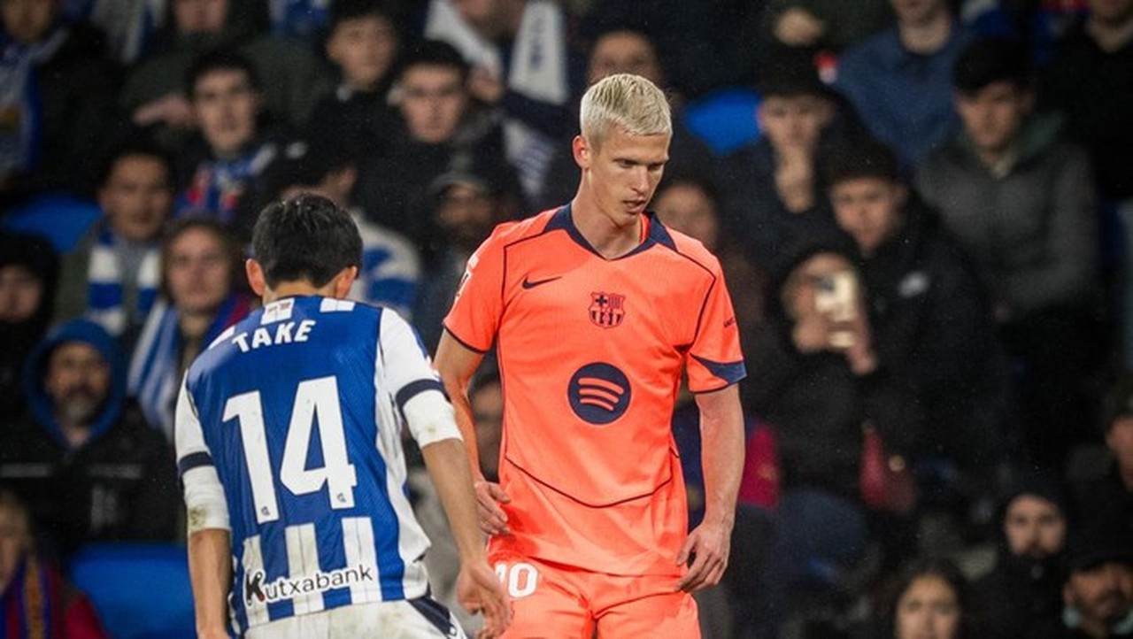 Barcelona Terjungkal di Kandang Sociedad: 3 Gol Dianulir, 5 Kali Kena Tiang, Penalti Batal