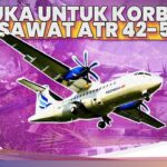 Pesawat ATR Jatuh di Pangkep, Evakuasi Korban Terkendala Cuaca Buruk