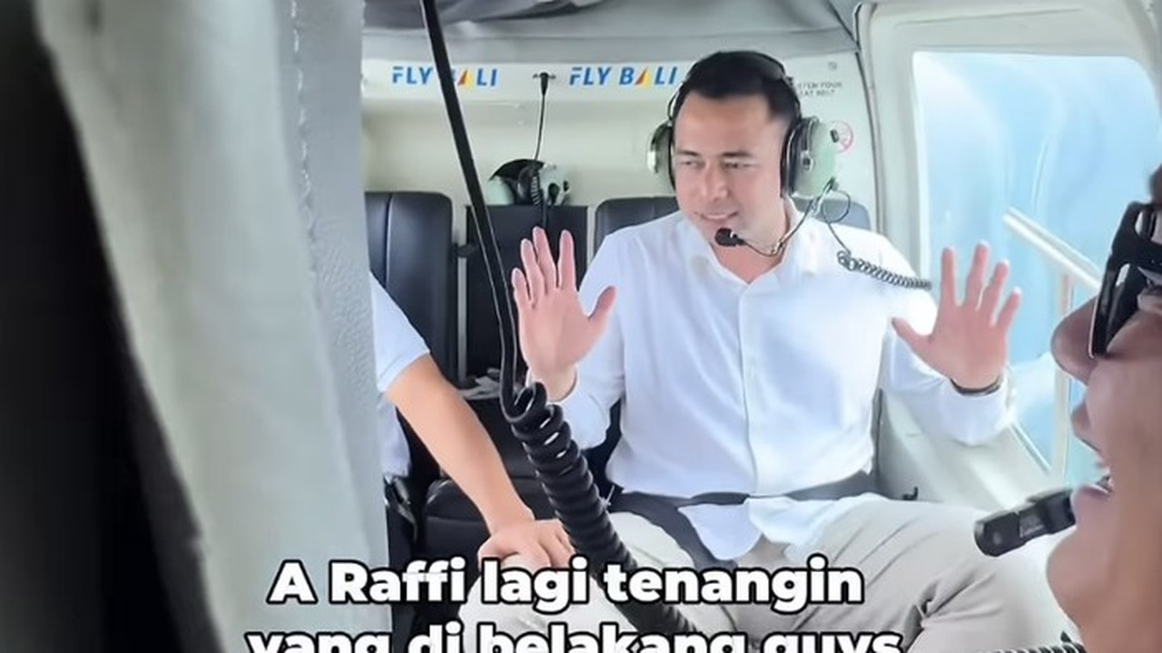 Helikopter Raffi Ahmad Oleng di Bali Akibat Cuaca Ekstrem, Pilot Berjuang di Tengah Kabut Tebal